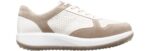 kvinner britt beige/hvit Joya B66Z14
