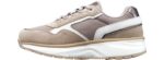 kvinner tina ii beige/hvit Joya B66Z20 - Bilde 3